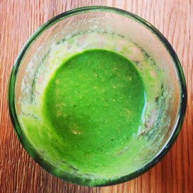 Green smoothie with nuts Wild Food Market